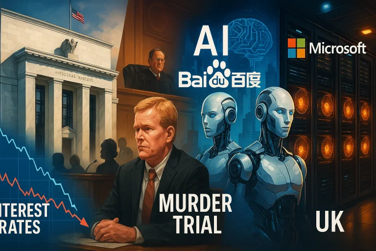 Morning brief: Fed rate cut expectations, Utah seeks death penalty in Kirk killing, Baidu soars 15%