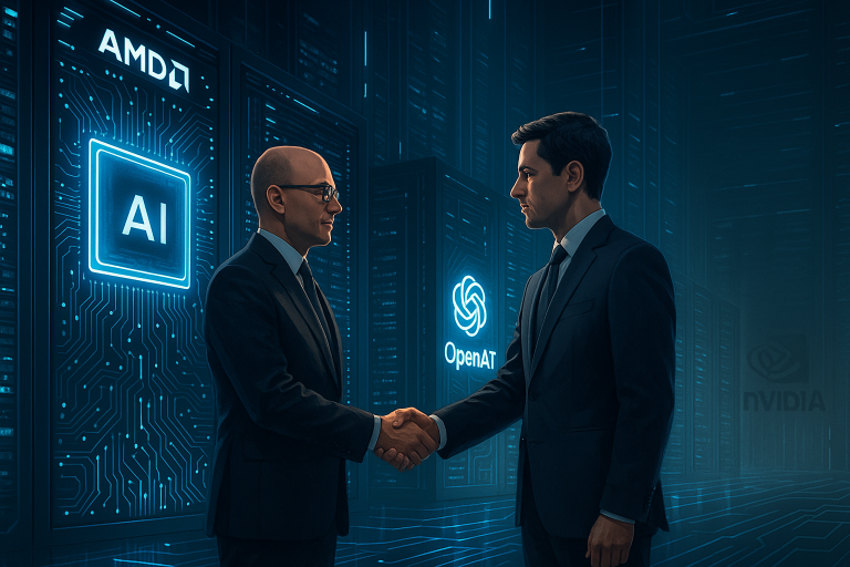 AMD leaps 26% after striking multibillion dollar deal with OpenAI