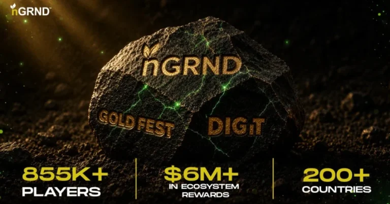 nGRND Gold Protocol Games Hits 855K Participants, Accumulating $6M in Rewards Ahead of Token Launch