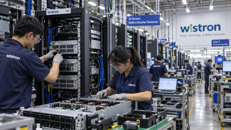 Nvidia supplier Wistron is spending big on AI: why is the stock falling?