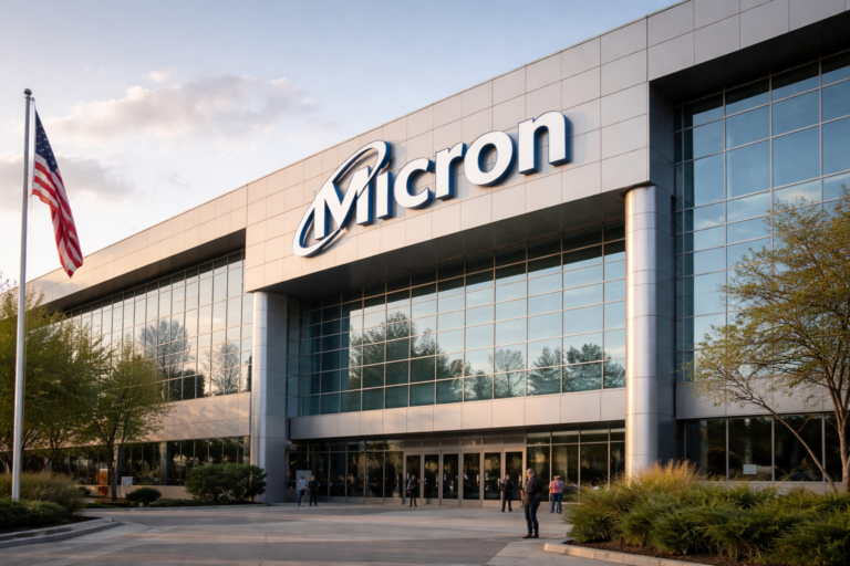 Why is Micron stock gaining today