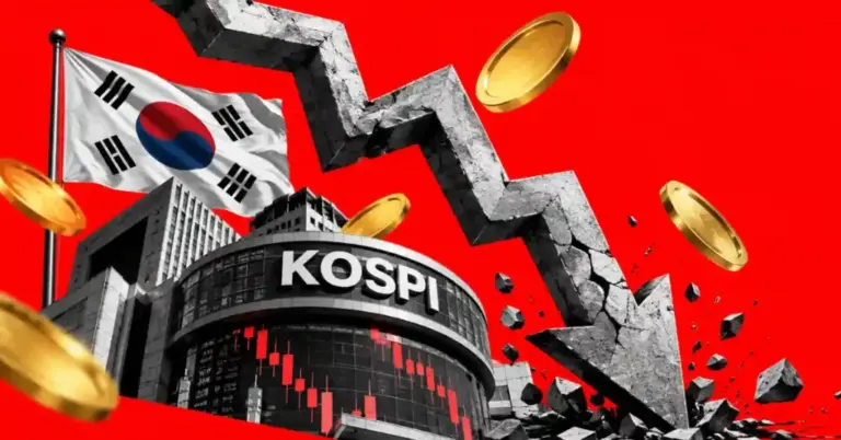 South Korea’s KOSPI Crashes 6.5% Today – AI Crypto Down 10%