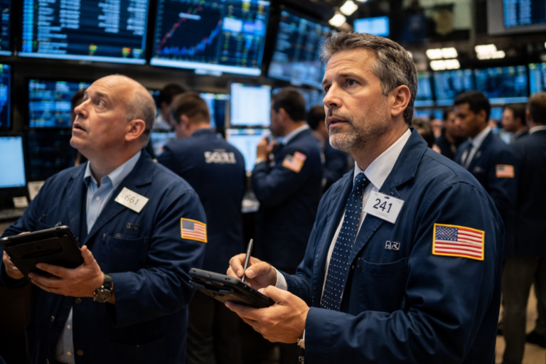 Dow holds steady as Nasdaq falls 1.24% on AI stocks, oil surge